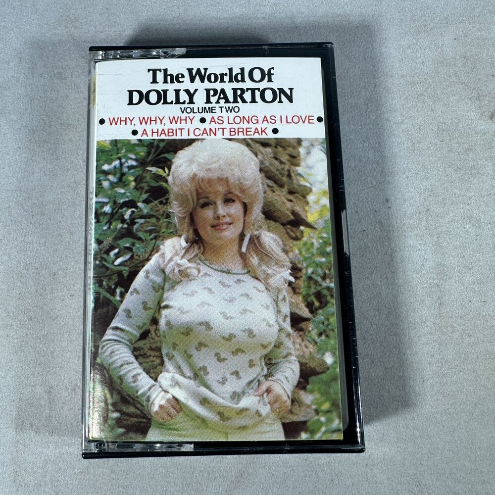 The World Of Dolly Parton Vol II Cassette Tape 1972 Country Monument Classics